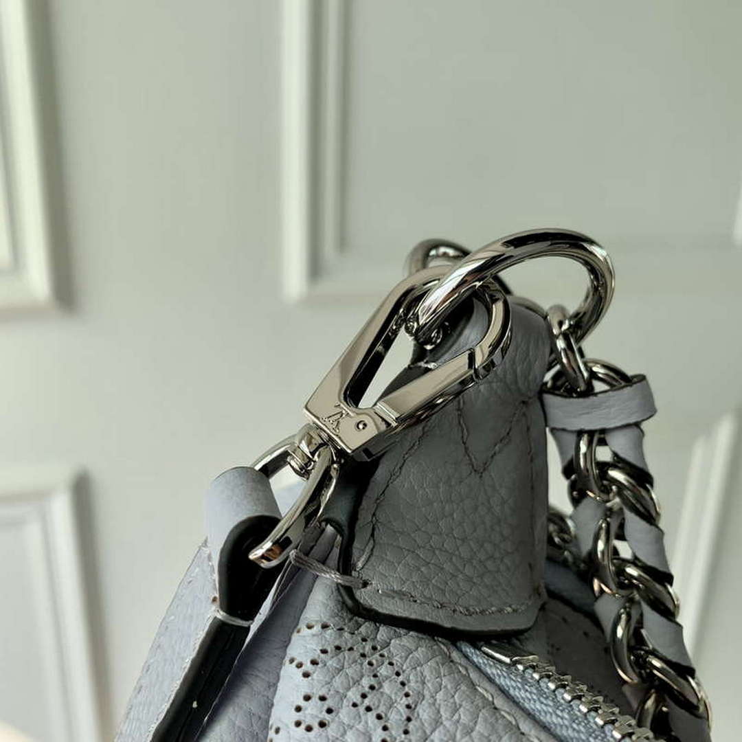 LV M22822 Louis Vuitton Baia MM Bag Mahina Light Lilac - Default Title - View 8