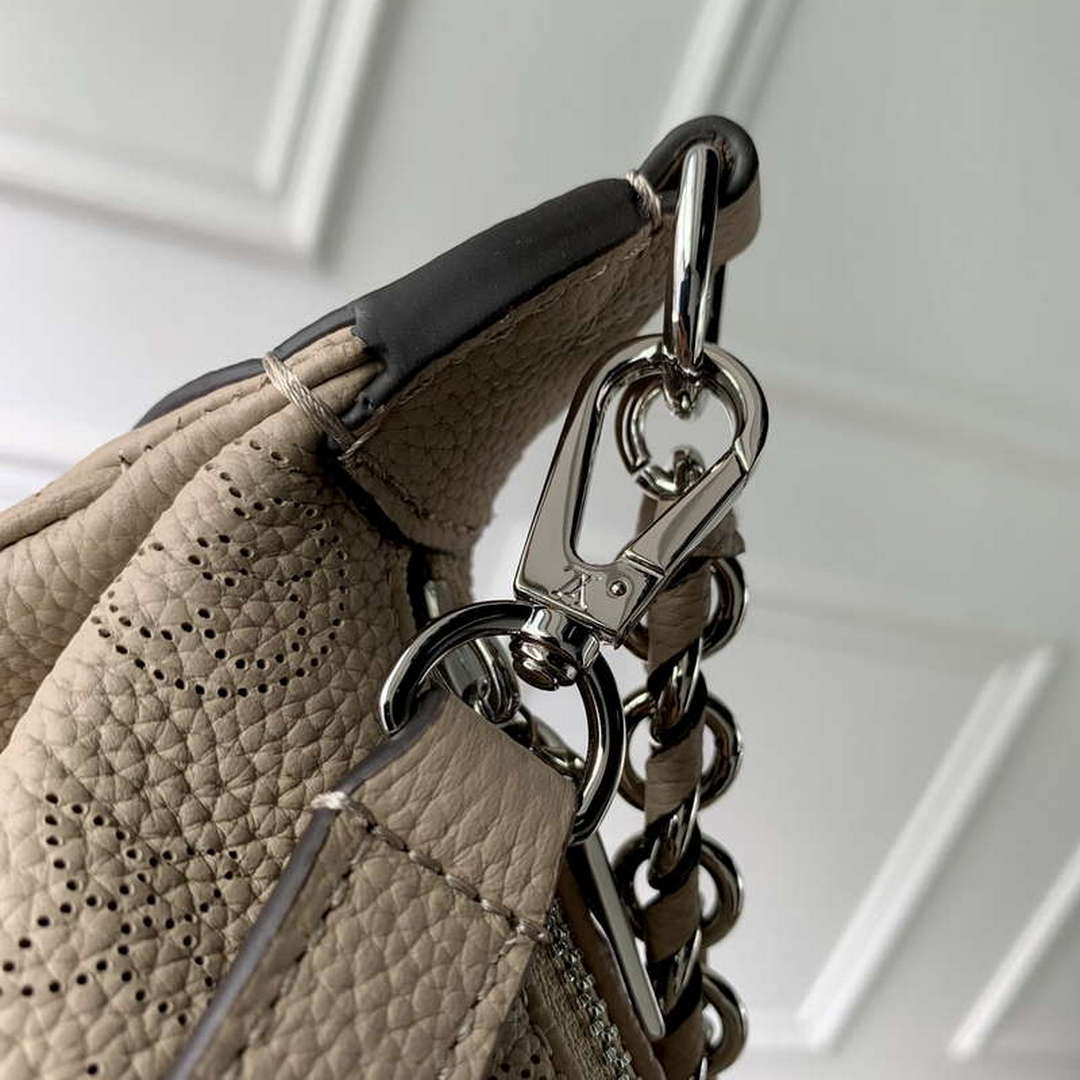 LV M22823 Louis Vuitton Baia MM Bag Mahina Galet Grey - Default Title - View 7