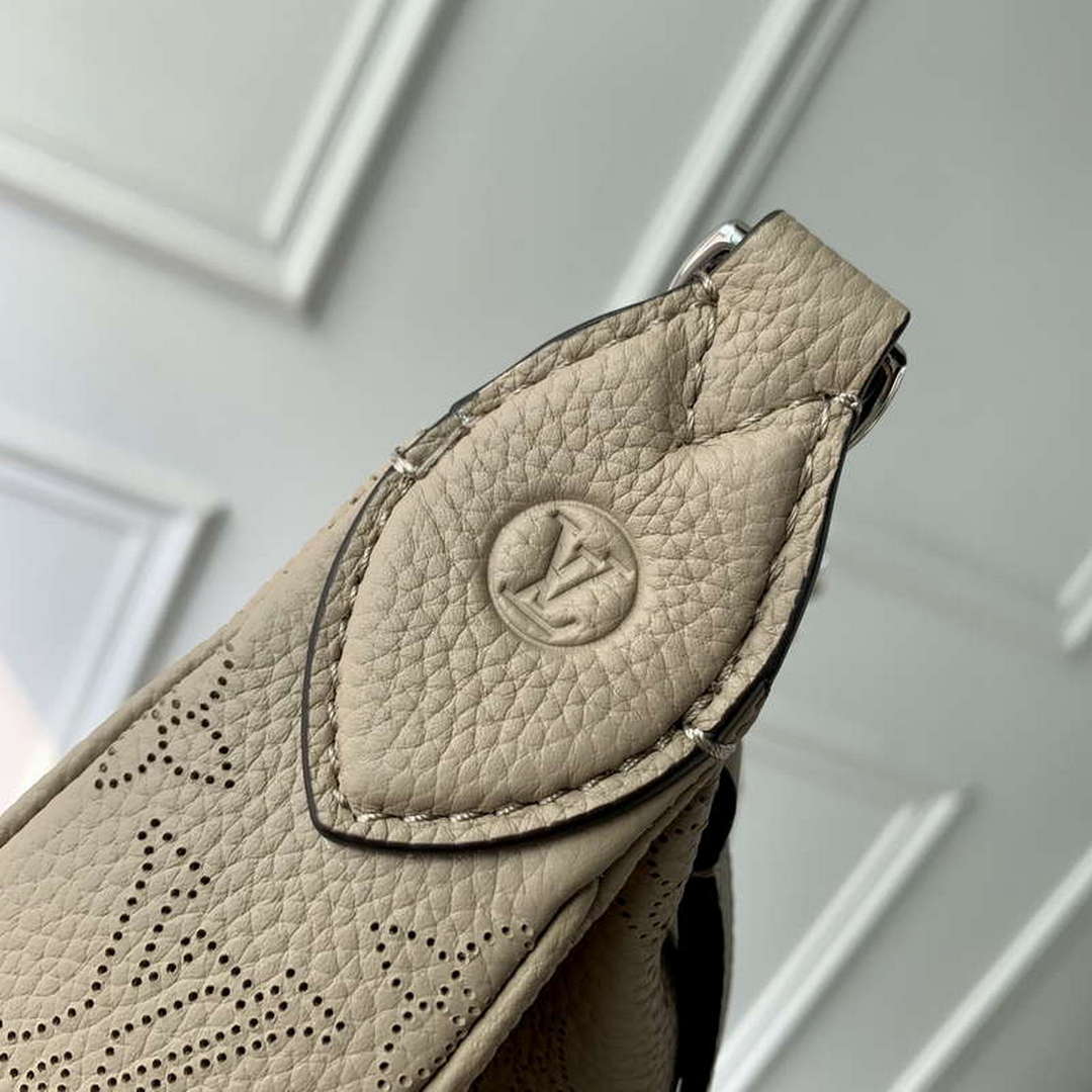 LV M22823 Louis Vuitton Baia MM Bag Mahina Galet Grey - Default Title - View 8