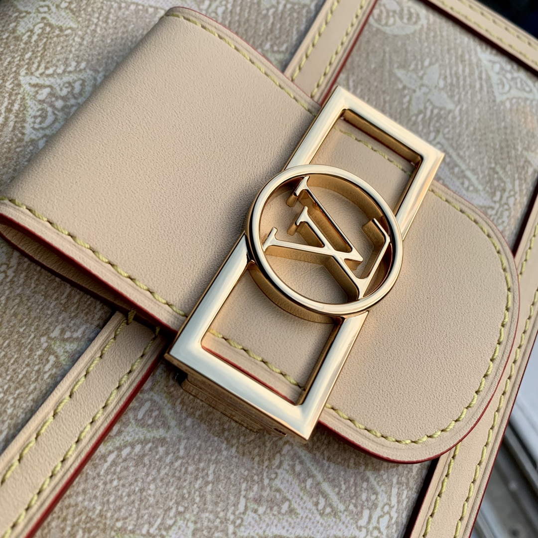 LV M22826 Louis Vuitton Mini Dauphine Handbag Beige - Default Title - View 8