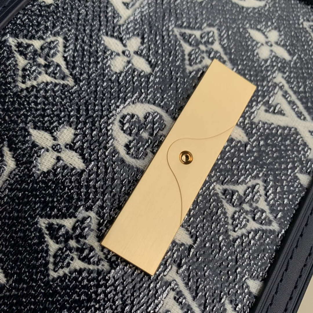LV M22826 Louis Vuitton Mini Dauphine Handbag Blue - Default Title - View 6