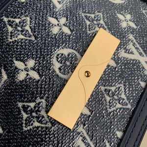 LV M22826 Louis Vuitton Mini Dauphine Handbag Blue - Default Title - View 6