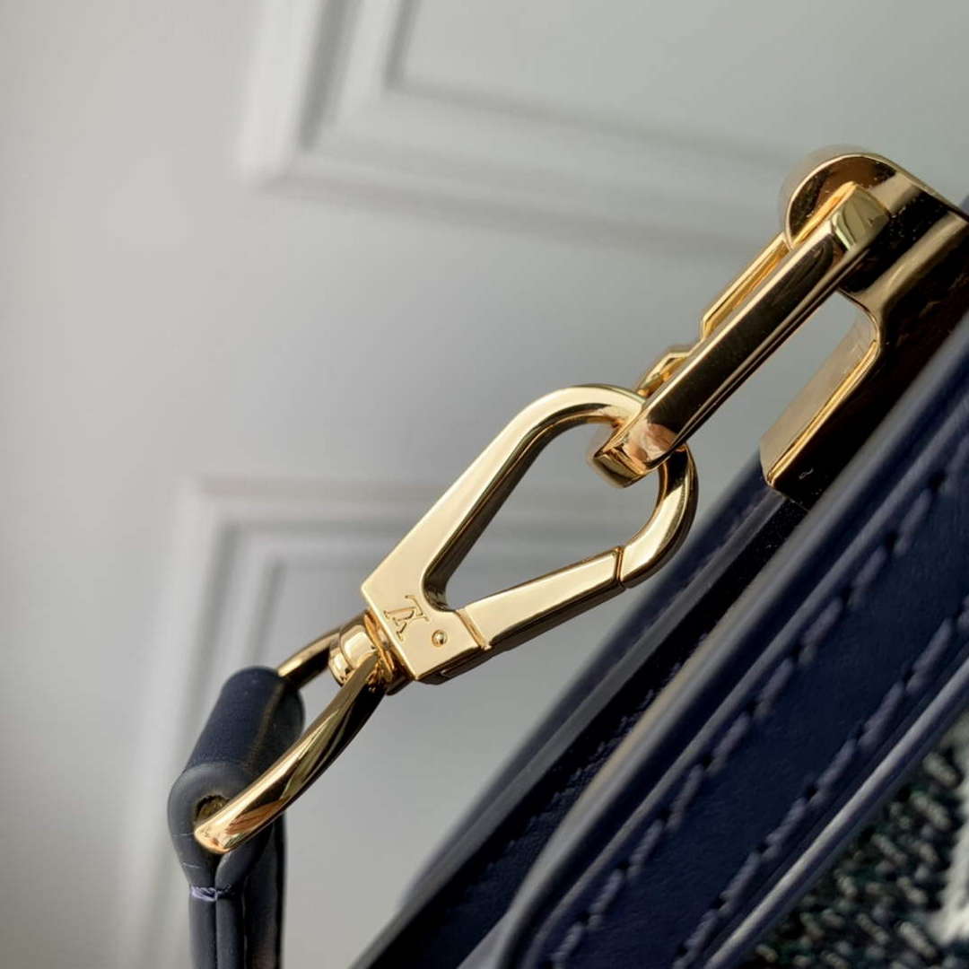 LV M22826 Louis Vuitton Mini Dauphine Handbag Blue - Default Title - View 9