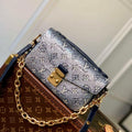 LV M22834 Louis Vuitton Pochette M¨¦tis East West Handbag Blue - Default Title - View 1