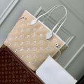 LV M22839 Louis Vuitton Neverfull MM Tote Bag White - Default Title - View 1