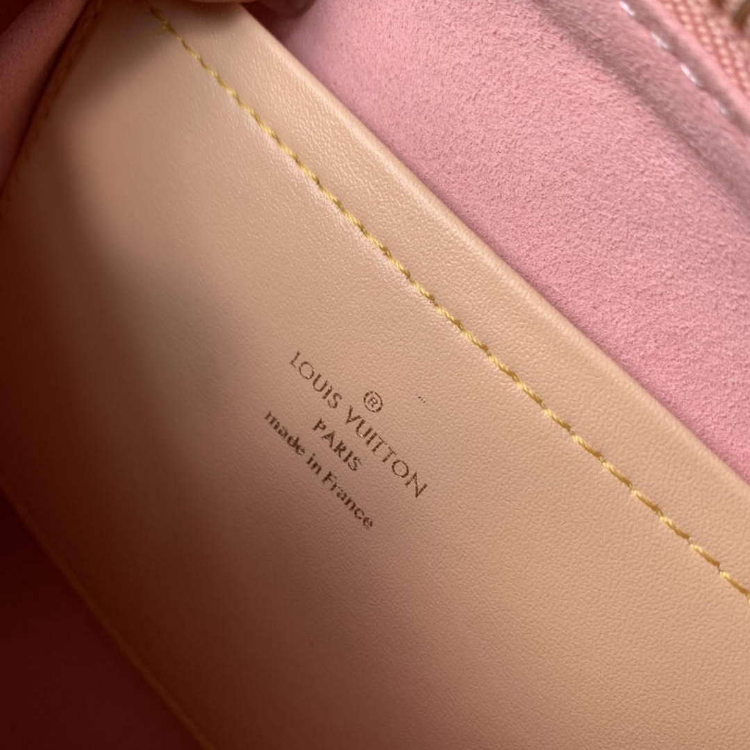 LV M22849 Louis Vuitton Speedy Bandouliere 20 Handbag Pink
