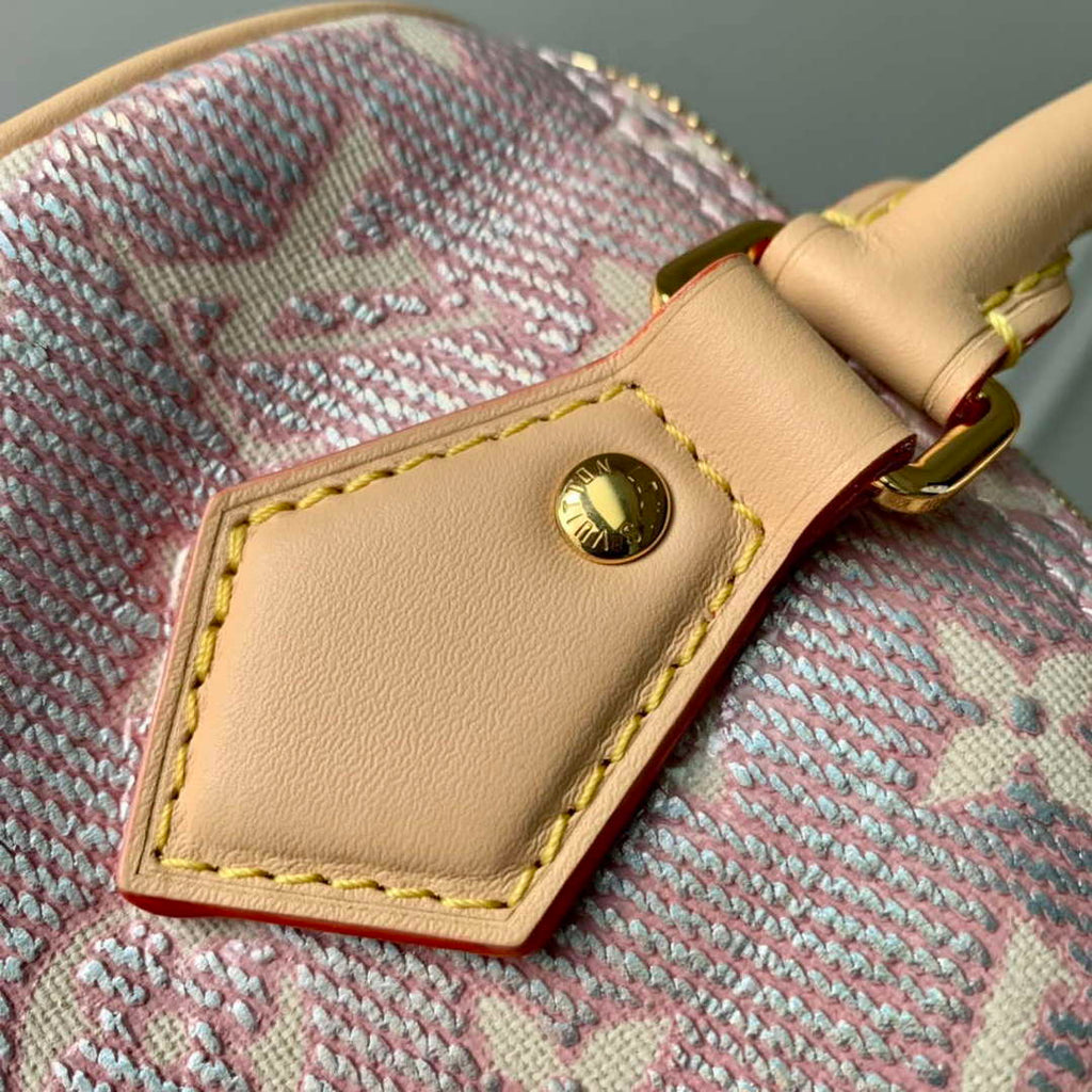LV M22849 Louis Vuitton Speedy Bandouliere 20 Handbag Pink