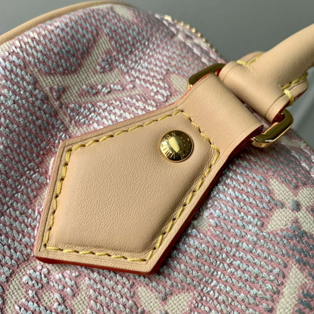 LV M22849 Louis Vuitton Speedy Bandouliere 20 Handbag Pink