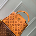 LV M22863 Louis Vuitton Capucines BB Handbag Saffron Yellow - Default Title - View 1