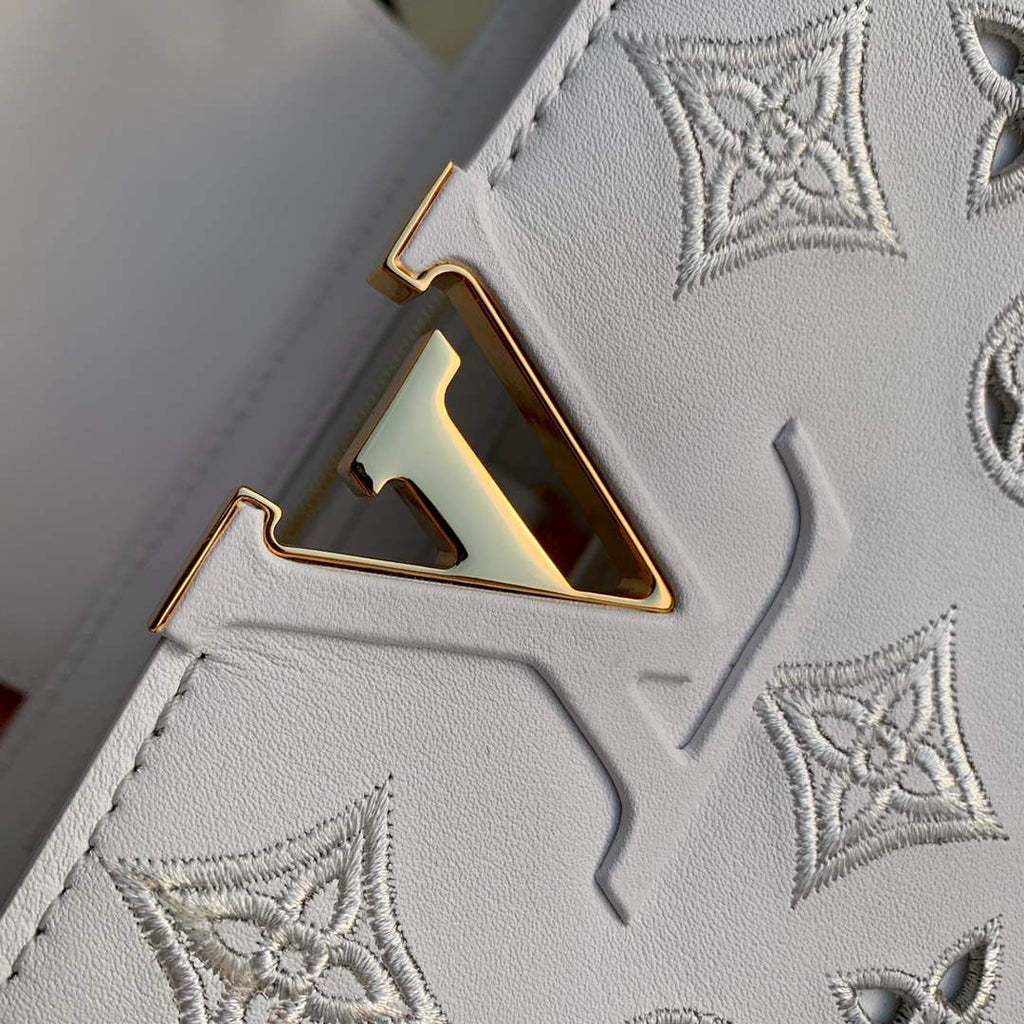 LV M22863 Louis Vuitton Capucines BB Handbag White