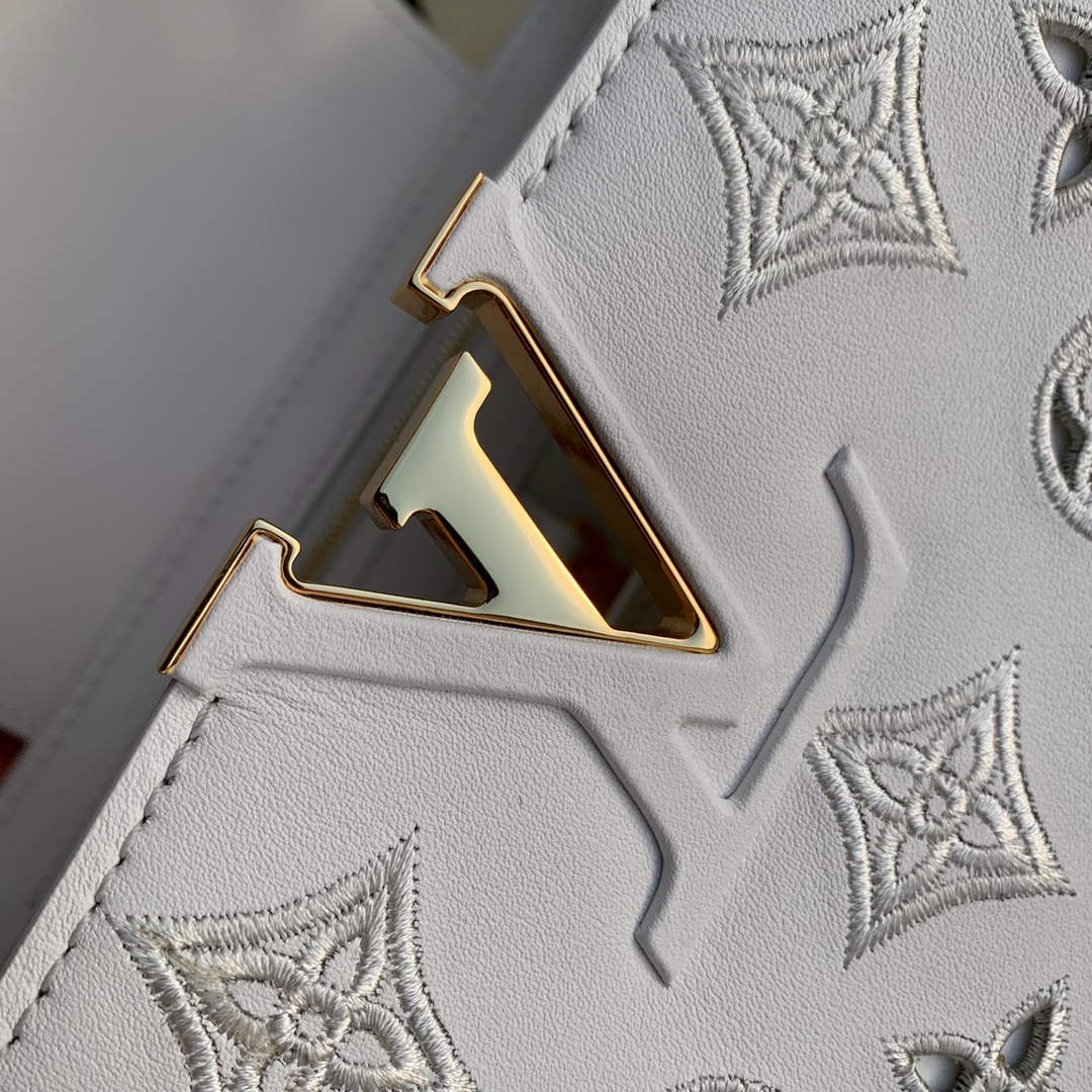 LV M22863 Louis Vuitton Capucines BB Handbag White