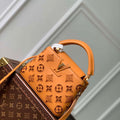 LV M22863 Louis Vuitton Capucines Mini Handbag Saffron Yellow - Default Title - View 1