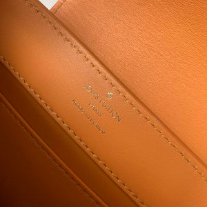 LV M22863 Louis Vuitton Capucines Mini Handbag Saffron Yellow - Default Title - View 8