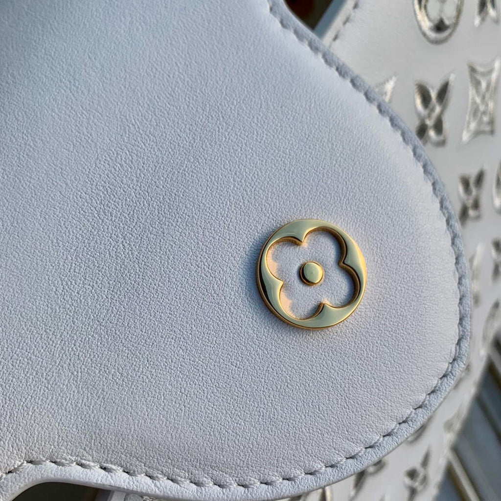 LV M22863 Louis Vuitton Capucines Mini Handbag White