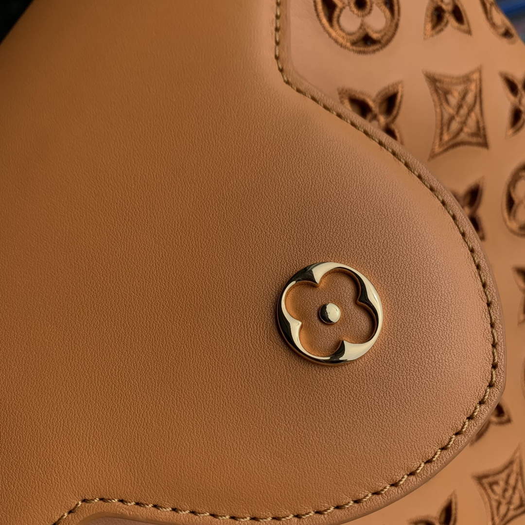 LV M22863 Louis Vuitton Capucines MM Handbag Saffron Yellow - Default Title - View 7