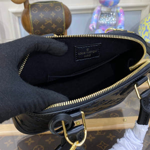 LV M22878 Louis Vuitton Alma BB Handbag Black - Default Title - View 9