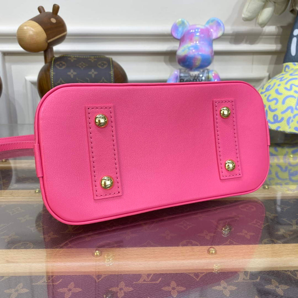 LV M22878 Louis Vuitton Alma BB Handbag Pink