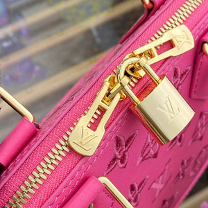 LV M22878 Louis Vuitton Alma BB Handbag Pink - Default Title - View 6