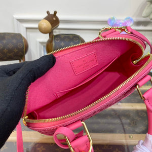 LV M22878 Louis Vuitton Alma BB Handbag Pink - Default Title - View 9