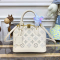 LV M22878 Louis Vuitton Alma BB Handbag White - Default Title - View 1