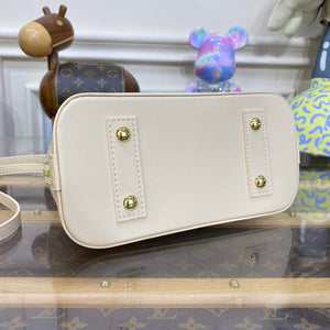 LV M22878 Louis Vuitton Alma BB Handbag White - Default Title - View 4