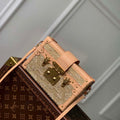 LV M22882 Louis Vuitton Petite Malle Handbag Beige - Default Title - View 1