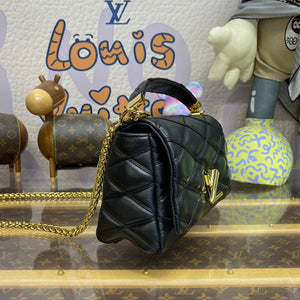 LV M22891 Louis Vuitton GO-14 MM Bag Black - Default Title - View 3