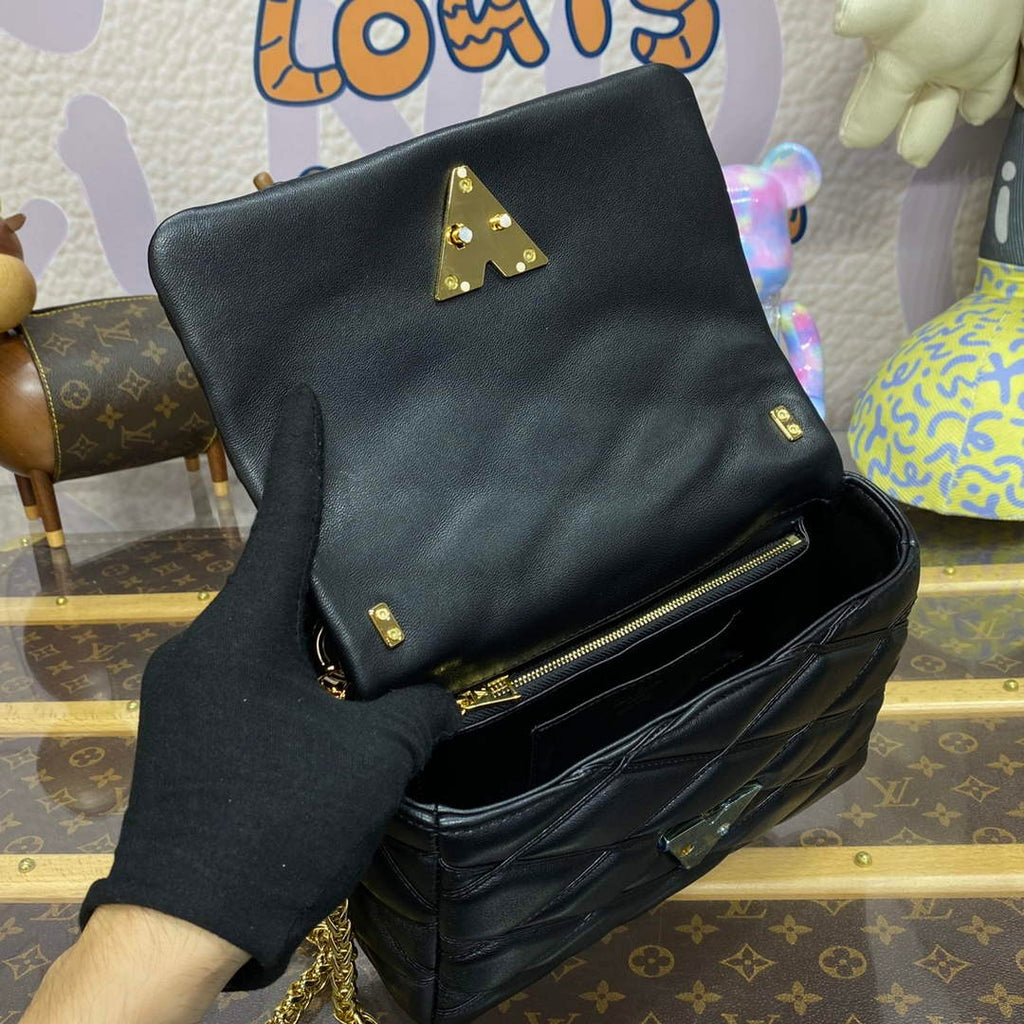LV M22891 Louis Vuitton GO-14 MM Bag Black