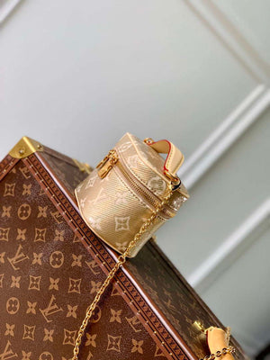 LV M22920 Louis Vuitton Micro Vanity Miniature Bag Beige - Default Title - View 3