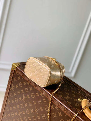 LV M22920 Louis Vuitton Micro Vanity Miniature Bag Beige - Default Title - View 4