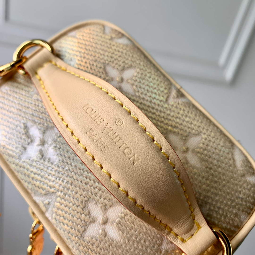 LV M22920 Louis Vuitton Micro Vanity Miniature Bag Beige