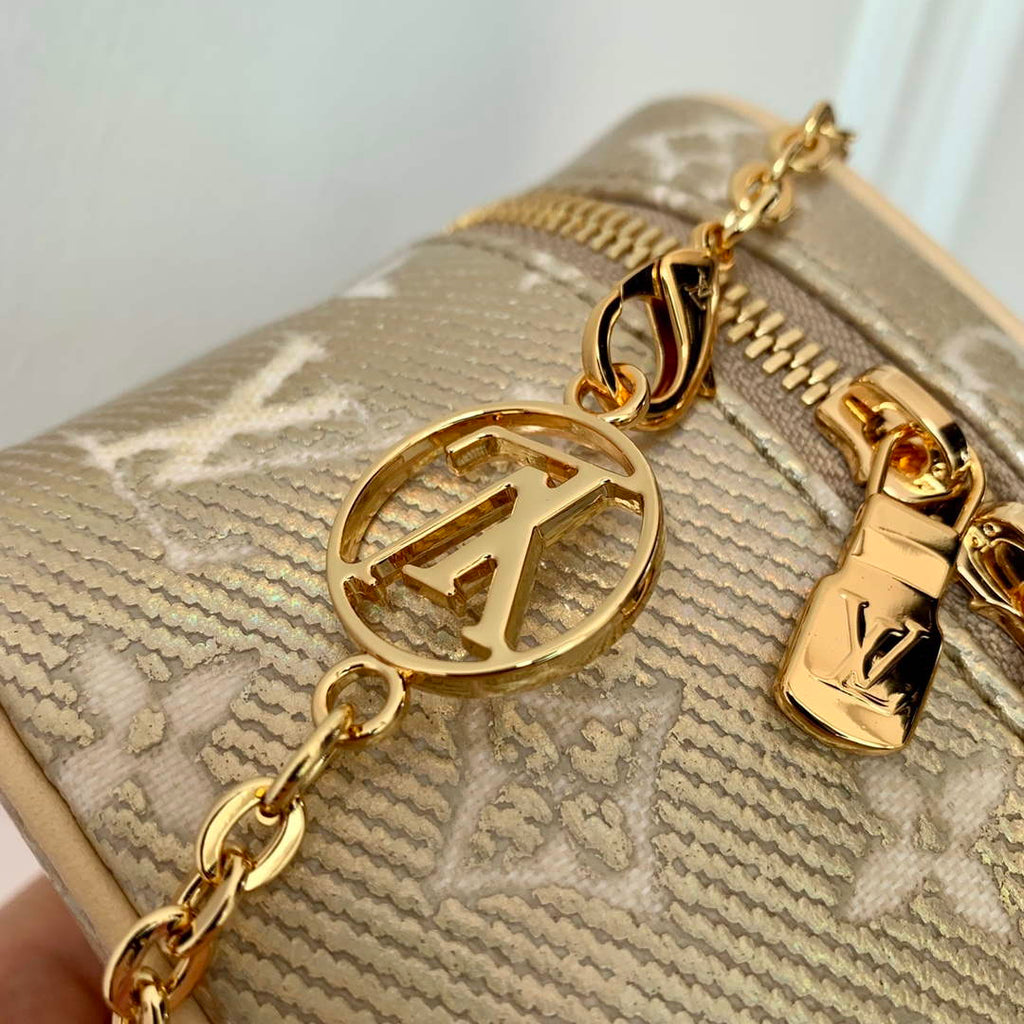 LV M22920 Louis Vuitton Micro Vanity Miniature Bag Beige