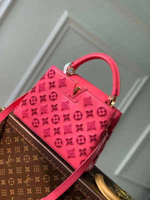 LV M22922 Louis Vuitton Capucines BB Handbag Pink - Default Title - View 1