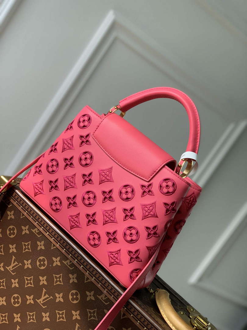 LV M22922 Louis Vuitton Capucines BB Handbag Pink - Default Title - View 2