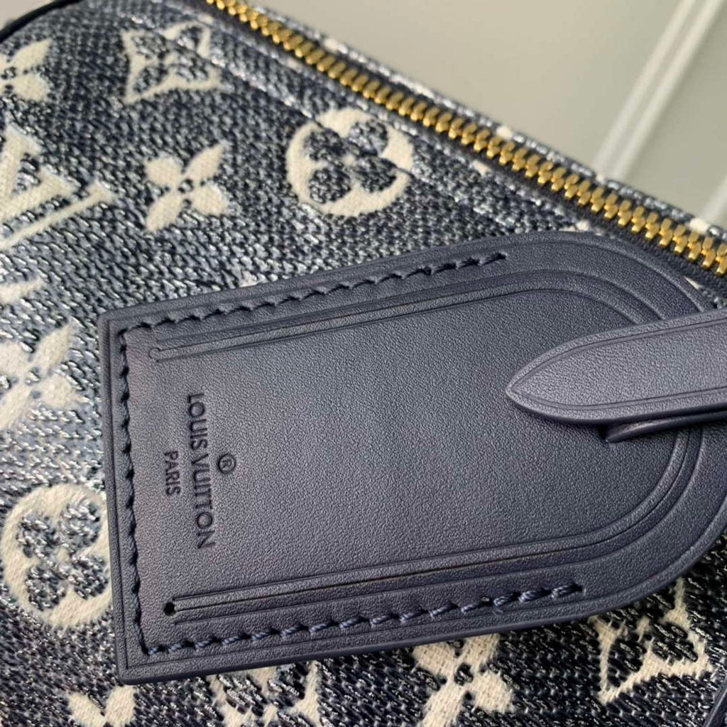 LV M22923 Louis Vuitton Keepall Bandouliere 45 Bag Blue