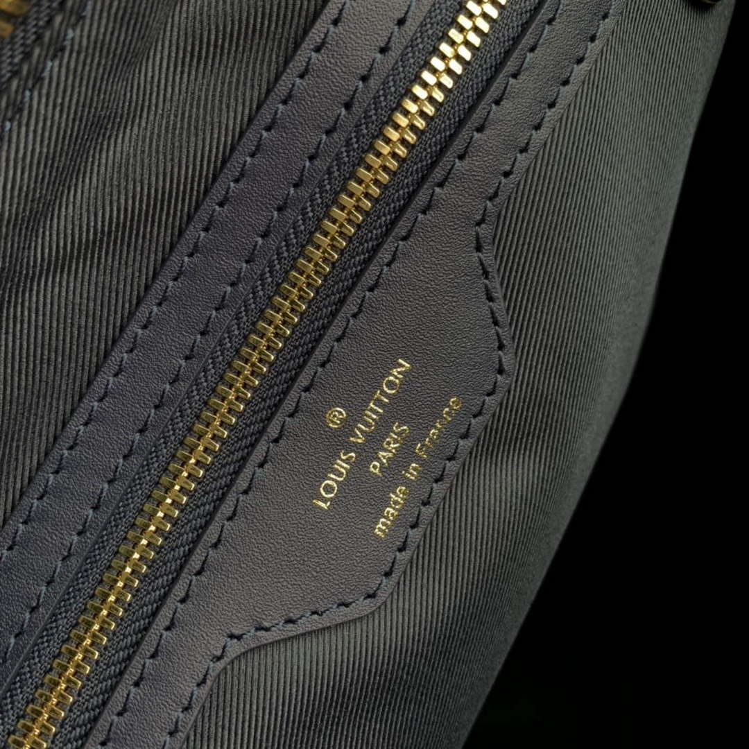 LV M22923 Louis Vuitton Keepall Bandouliere 45 Bag Blue