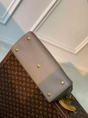 LV M22927 Louis Vuitton Lock It MM Bag Earth - Default Title - View 5