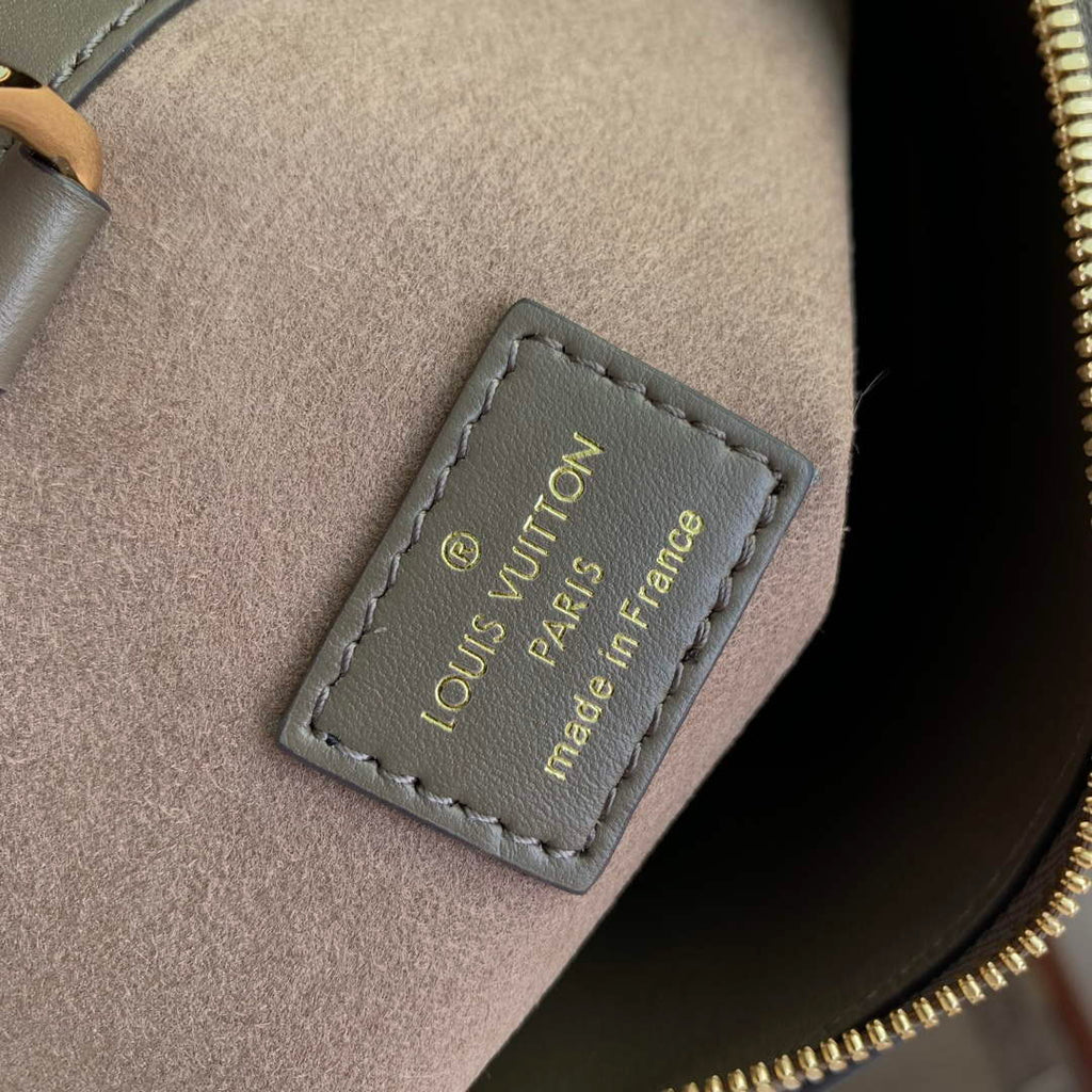 LV M22927 Louis Vuitton Lock It MM Bag Earth