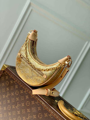 LV M22928 Louis Vuitton Loop PM Baguette Handbag Beige - Default Title - View 1