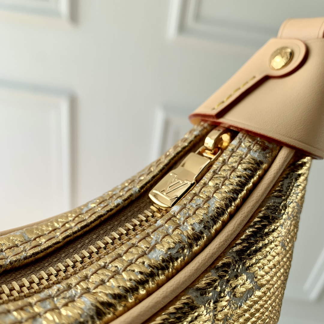LV M22928 Louis Vuitton Loop PM Baguette Handbag Beige - Default Title - View 7
