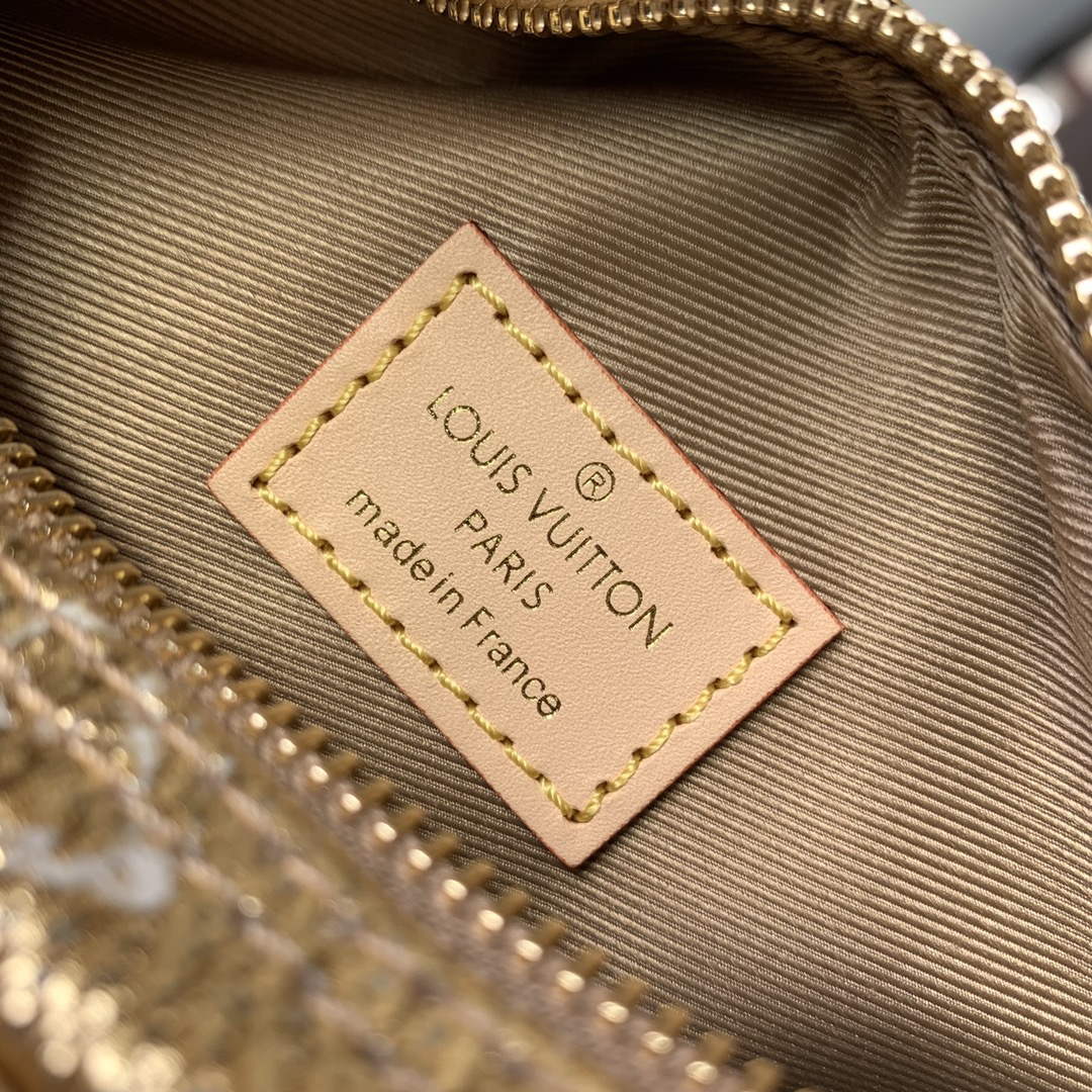 LV M22928 Louis Vuitton Loop PM Baguette Handbag Beige - Default Title - View 9