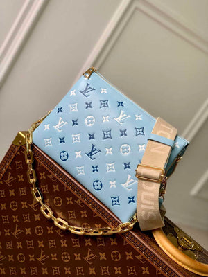 LV M22953 Louis Vuitton Coussin PM Tricolor Bag Blue - Default Title - View 2