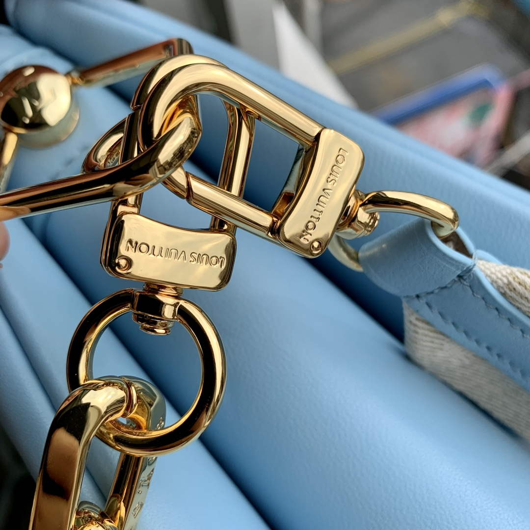 LV M22953 Louis Vuitton Coussin PM Tricolor Bag Blue - Default Title - View 6