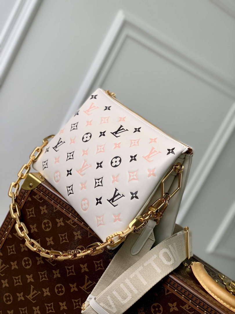 LV M22954 Louis Vuitton Coussin BB Handbag Beige - Default Title - View 3