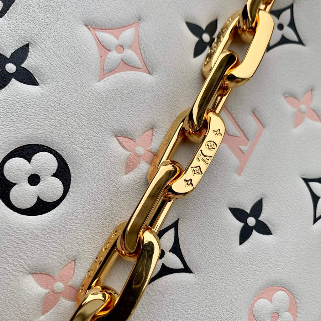 LV M22954 Louis Vuitton Coussin BB Handbag Beige