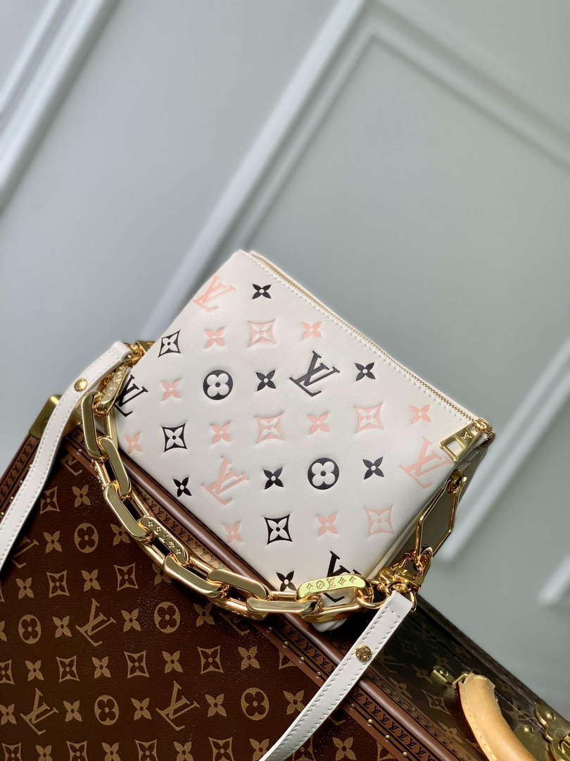 LV M22954 Louis Vuitton Coussin Mini Handbag Beige - Default Title - View 1
