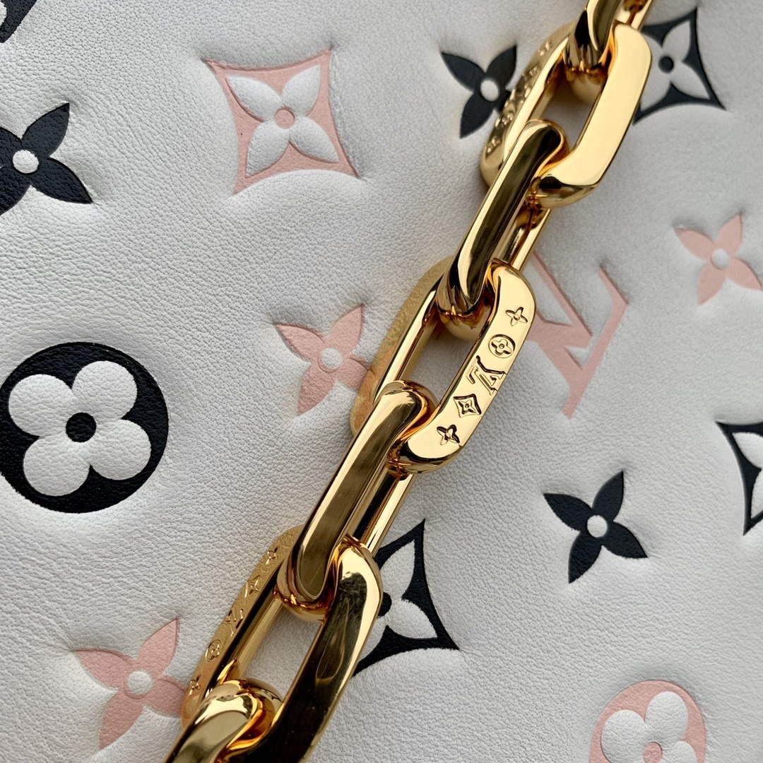 LV M22954 Louis Vuitton Coussin Mini Handbag Beige