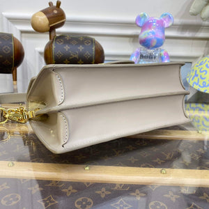 LV M22955 Louis Vuitton Dauphine East West Handbag Khaki - Default Title - View 4