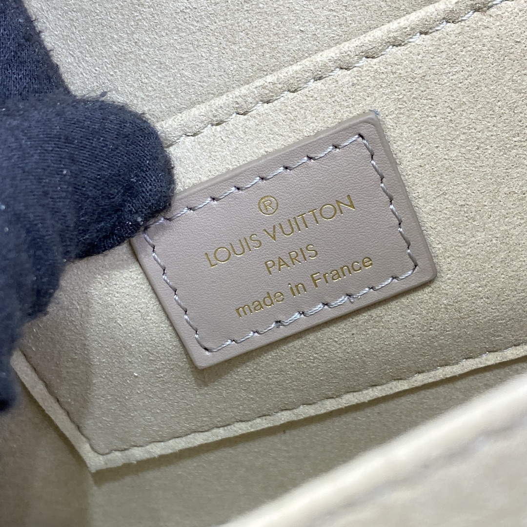 LV M22955 Louis Vuitton Dauphine East West Handbag Khaki - Default Title - View 8
