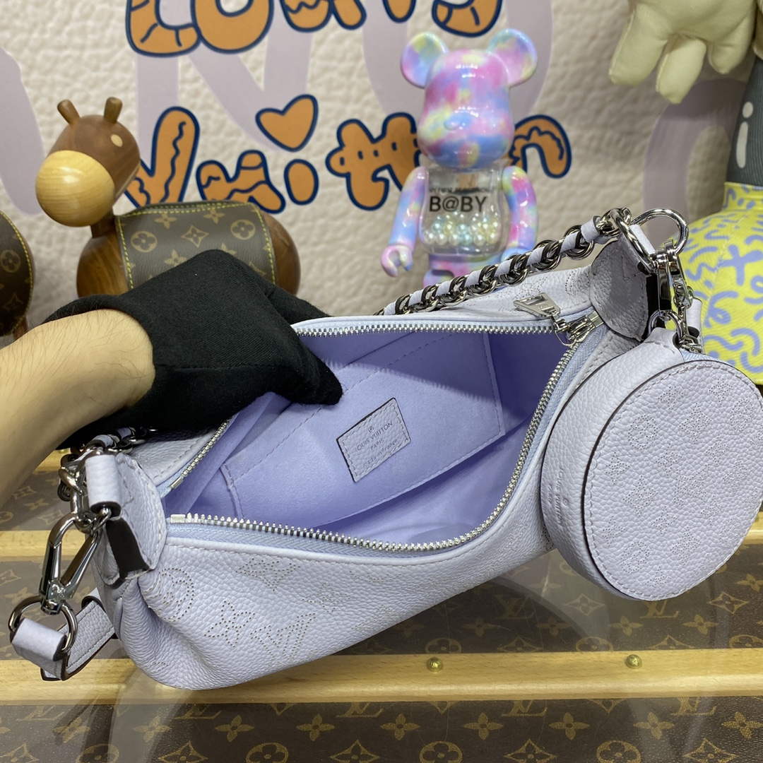 LV M22959 Louis Vuitton Baia PM Bag Light Lilac - Default Title - View 9